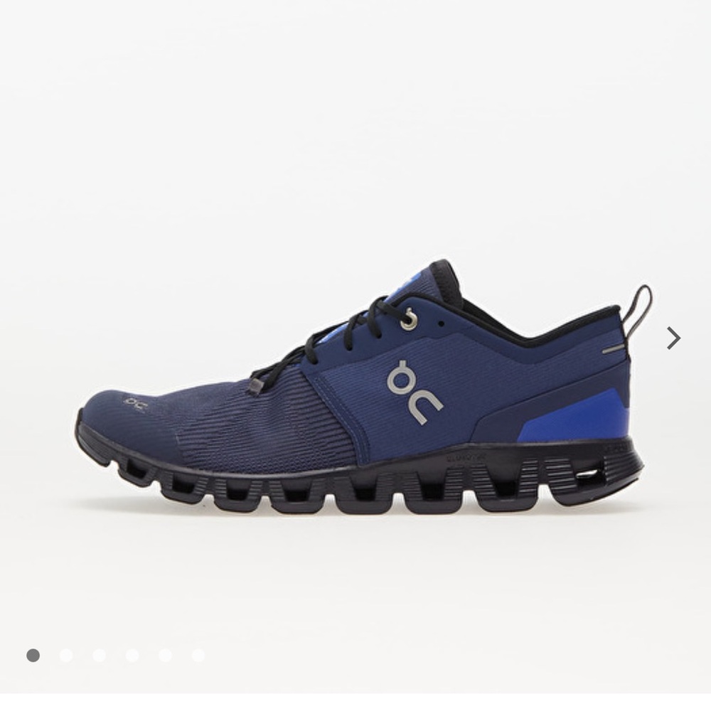 On Running Navy and Black Athletic Shoes